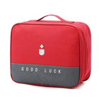 Дорожня аптечка, органайзер-сумка "Good Luck" для зберігання ліків / таблеток / медикаментів, 23х19х12 см, червоний (84309715) - зображення 3