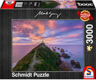 Puzzle Schmidt Nugget Point Lighthouse New Zealand 117.6 x 83.6 cm 3000 elementów (4001504593483) - obraz 1