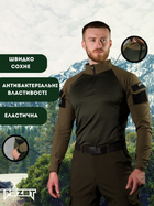 Сорочка тактическая боевая Убокс (Убакс) BEZET хаки - XL - изображение 9