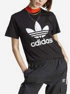 Футболка бавоняна жіноча adidas IK4035 S Чорна (4066763495015) - зображення 3