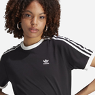 Футболка бавоняна жіноча adidas IK4049 M Чорна (4066763360139) - зображення 4