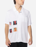 Koszula męska bawełniana Jungles Jungles Keith Haring Polaroid Shirt SSB-PLRD-WHT M Biały (840274649167) - obraz 1