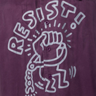 Сорочка літня чоловіча Jungles Jungles Keith Haring Resist SSB-RSST-PUR M Фіолетова (840274649112) - зображення 4