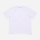 T-shirt bawełniany męski Pop Trading Company Logo POPSS24-02-007 M Biały (8720261868936) - obraz 1