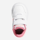 Buty sportowe dziecięce dla dziewczynki adidas Hoops 3.0 CF I GW0440 25 Białe (4065419960334) - obraz 4