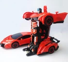 Автомобіль трансформер Lamborghini Robot 2667 червоний