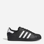 Sneakersy męskie skórzane do kostki adidas Originals Superstar EG4959 45.5 (UK 10.5) Czarne (4062051419145)