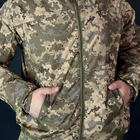 Мембранна куртка з плащівки піксель розмір XL - зображення 6