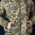 Мембранная куртка из плащевки пиксель размер L - изображение 6