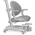 Детское кресло Mealux Ortoback Plus Grey (обивка серая однотонная), Y-508 G Plus