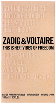 Парфумована вода для жінок Zadig & Voltaire This Is Her Vibes Of Freedom 100 мл (3423222048310) - зображення 3