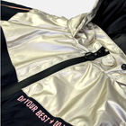 Підліткова куртка для дівчинки Cool Club COG2421231 146 см Чорний/Золотистий (5903977226525) - зображення 3
