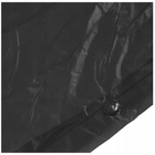 Тактичне пончо з капюшоном дощовик плащ 100% поліестер Dominator Польща 126х104 см one size чорний - зображення 11