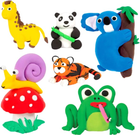 Zestaw kreatywny Creative Kids Play-Doh Air Clay Color Pack (0653899091101) - obraz 3