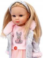 Лялька Adar Pink & Gray Outfit Говорить і співає польською мовою 38 см (5901271544468) - зображення 2