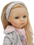Лялька Adar Pink & Gray Outfit Говорить і співає польською мовою 38 см (5901271544468) - зображення 3
