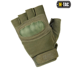 Тактические M-Tac перчатки беспалые Assault Tactical Mk.3 Olive олива 2XL - изображение 3