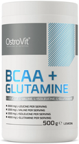 Аминокислоты ВСАА глютамин для спорта OstroVit BCAA+Glutamine 500 г