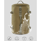 Тактичний похідний рюкзак-сумка Solve на 20 л KT6004002 Чорний водовідштовхувальний - зображення 8