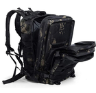 Тактичний похідний рюкзак на 45 л KT6003080 Темний камуфляж - зображення 2