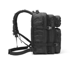Тактичний похідний рюкзак на 45 л KT6003002 Чорний - зображення 4