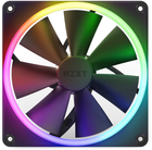 Кулери NZXT F140RGB Double 140 мм + Hub Black (RF-R14DF-B1) - зображення 3