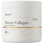 Дієтична добавка OstroVit Marine Collagen Чорна смородина 200 г (5903933903545) - зображення 1