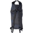 Тактический рюкзак-баул на 100 литров Черный с ремешками и карманом Оксфорд 600 Д ПВХ MELGO - изображение 5
