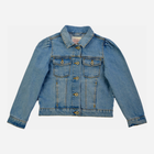 Підліткова джинсова куртка для дівчинки Cool Club CJG2321276 152 см Блакитна (5903272933135) - зображення 1