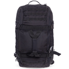 Рюкзак тактичний рейдовий SILVER KNIGHT 36 літрів Pro Ultra (нейлон, оксфорд 900D, розмір 66х32х17см, чорний) - изображение 2