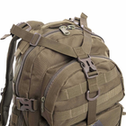 Рюкзак тактичний триденний штурмовий SILVER KNIGHT Max (нейлон, р-р 44х32х21см, 30л, Оливковий) - изображение 5
