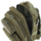 Рюкзак тактичний штурмовий Military Rangers Sport (нейлон 600D, р-р 42x23x20см, 20л, Оливковий) - изображение 7