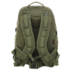 Рюкзак тактичний штурмовий SILVER KNIGHT Pro (нейлон, р-р 45х30х15см, 21л, Оливковий) - зображення 4