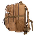 Рюкзак тактичний штурмовий SILVER KNIGHT Premier (нейлон, оксфорд 900D, р-р 40x23x18см, 16л, Хакі) - изображение 7