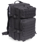 Рюкзак тактичний штурмовий SILVER KNIGHT Top (нейлон, оксфорд, р-р 50х36х12см, 22л, Чорний) - зображення 1