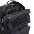 Рюкзак тактичний штурмовий SILVER KNIGHT Top (нейлон, оксфорд, р-р 50х36х12см, 22л, Чорний) - зображення 7
