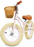 Rowerek biegowy Kidwell Classy z koszyczkiem Różowy (5901130093021) - obraz 3