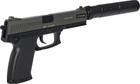 Пістолет страйкбольний ASG DL 60 SOCOM 6 мм Black (23704343) - зображення 3