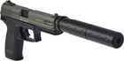 Пістолет страйкбольний ASG DL 60 SOCOM 6 мм Black (23704343) - зображення 4