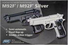 Пістолет страйкбольний ASG Beretta M92F Gas 6 мм (23704137) - зображення 9
