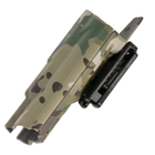 Кобура FMA Light-Bearing Holster для Glock 17 с фонарем X300 Камуфляж - изображение 3