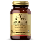 Фолиевая кислота Solgar Folate 1333 mcg DFE (Folic Acid 800 mcg) (250 капсул) солгар