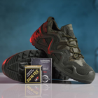 Мужские замшевые кроссовки с вставками Cordura 1000D и мембранной Gore-Tex олива размер 44 - изображение 2