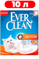 Наповнювач для котів грудкуючий Ever Clean Fast Acting Odour Control Clumping 10л