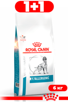 Полнорационный диетический корм для собак Royal Canin для снижения признаков ингредиентной и нутриентной непереносимости
