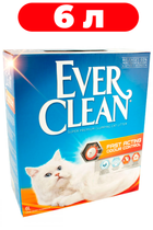 Наполнитель для кошек комкующийся Ever Clean Fast Acting Odour Control Clumping 6л