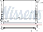 Радіатор охолодження двигуна MINI MINI, NISSENS (69703A)