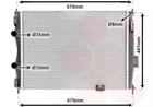 Радіатор охолодження двигуна NISSAN QASHQAI, Van Wezel (13002280)