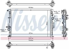 Радіатор охолодження двигуна FORD TOURNEO, NISSENS (66864)
