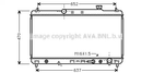 Радіатор охолодження двигуна TOYOTA CAMRY, AVA COOLING (TO2236)